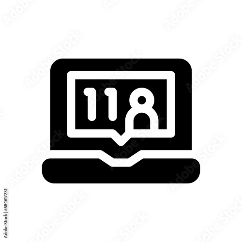follower glyph icon