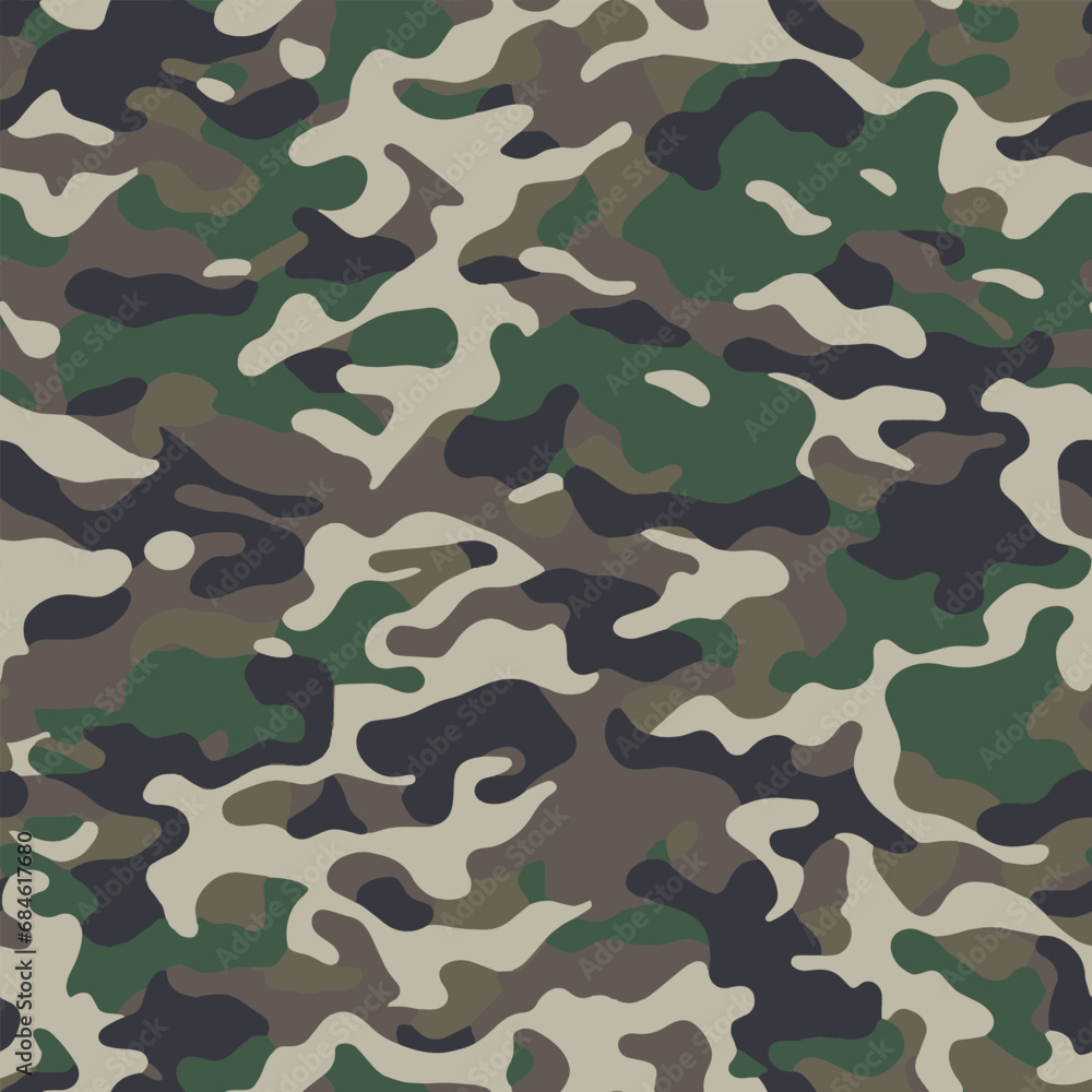Camoflage seamless pattern design Camoflage seamless pattern design