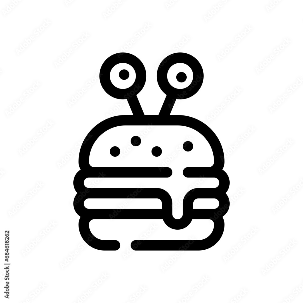 burger line icon burger line icon