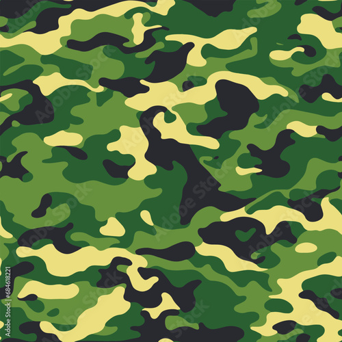 Camoflage seamless pattern design 