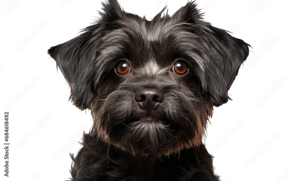 Affenpinscher Dog Loyal Companion Isolated on a Transparent Background PNG
