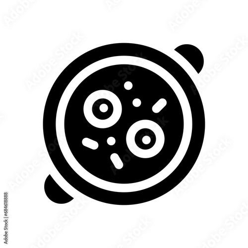 chili con carne glyph icon