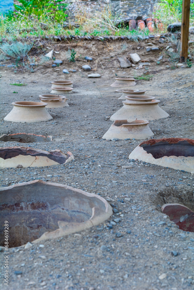 Ancient large clay