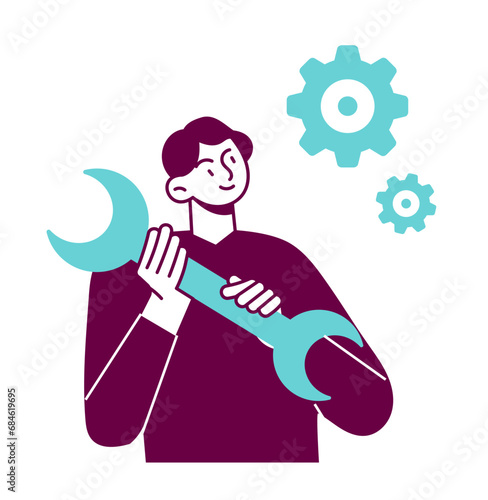 Customization specialist, manager, ready to adjust business processes