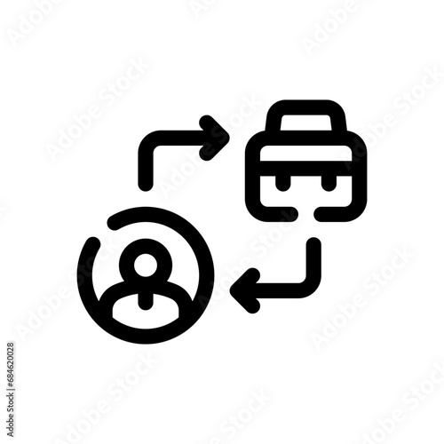 b2c line icon