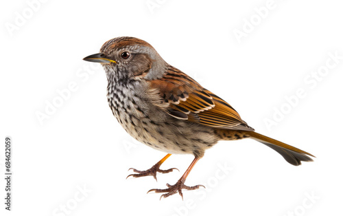 Dunnock Eastern Bird Isolated on a Transparent Background PNG