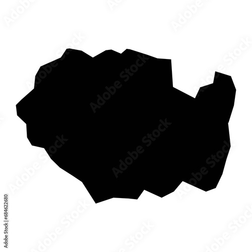 Sanchez Ramirez province map, administrative division of Dominican Republic. Vector illustration. photo