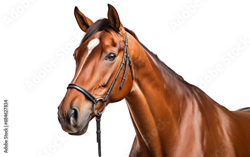 Trakehner Horse Elegant Strength Isolated on a Transparent Background PNG