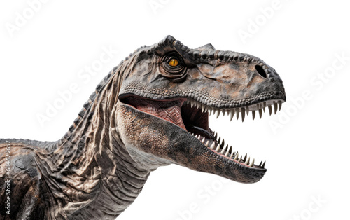 Allosaurus Formidable Jurassic Predator Isolated on a Transparent Background PNG