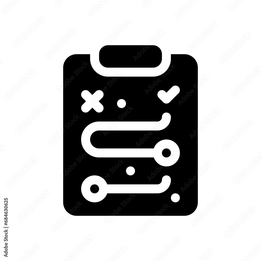 strategy glyph icon strategy glyph icon