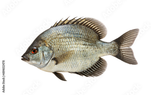 Bluegill Agile Freshwater Predators Isolated on a Transparent Background PNG