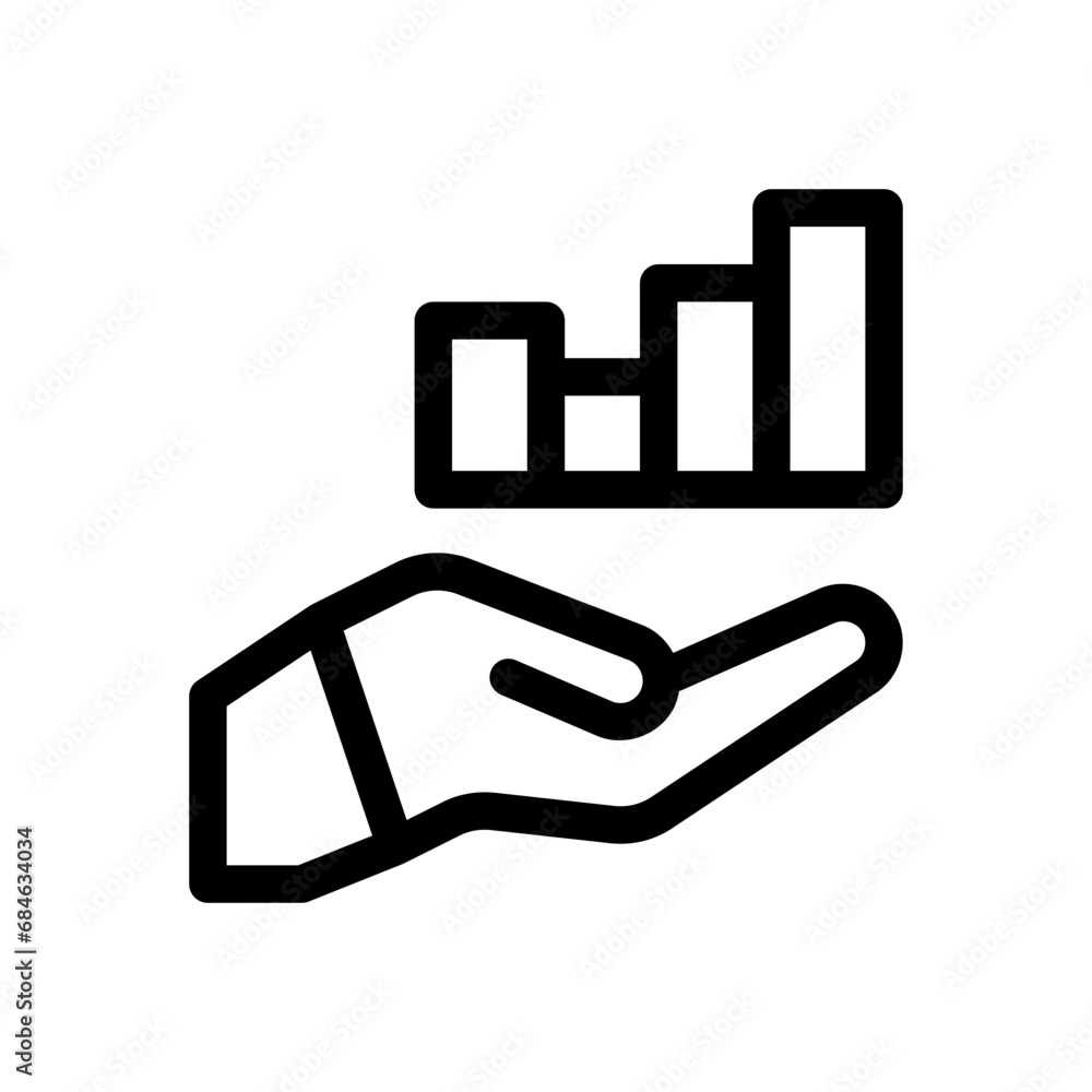 results line icon results line icon