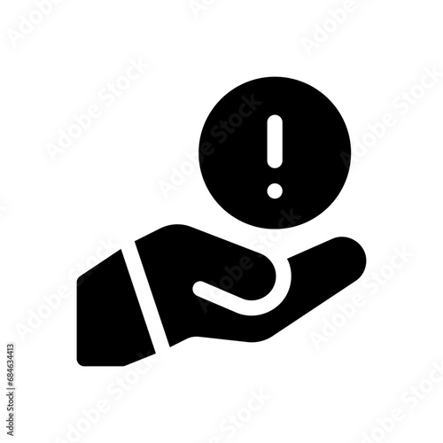 limitation glyph icon