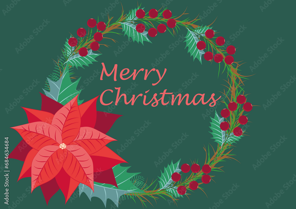 Obraz premium Navidad tarjeta