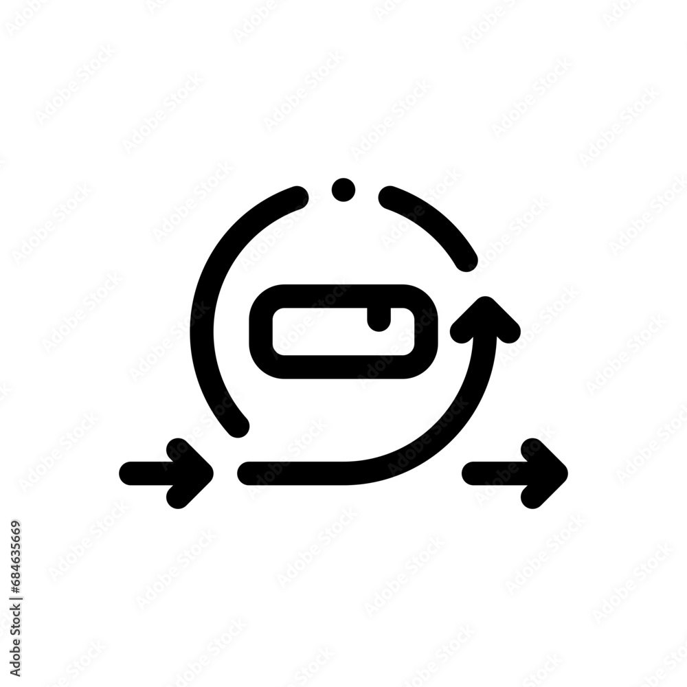 software development line icon software development line icon