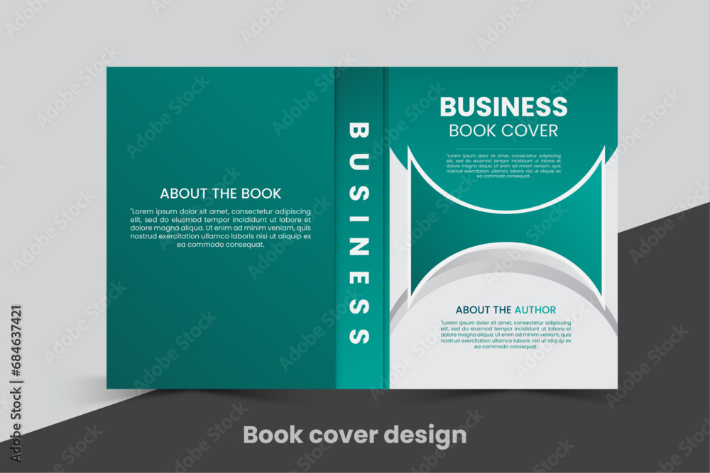 corporate book cover design template. 