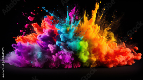 Farben Explosion