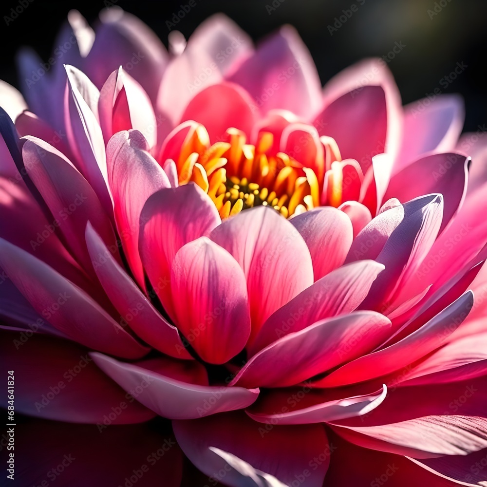 pink lotus flower
