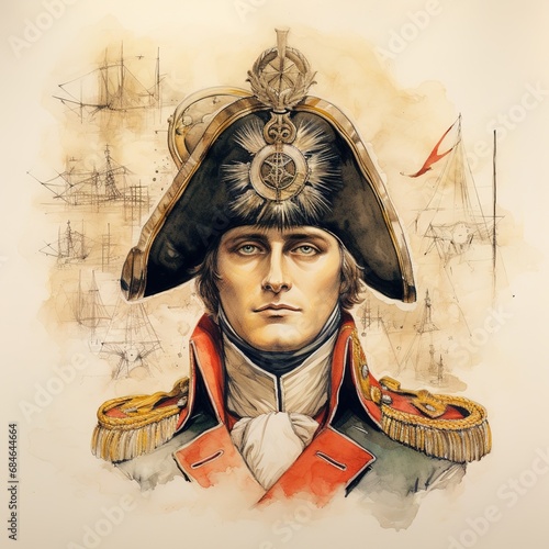 Peinture Napoléon Bonaparte