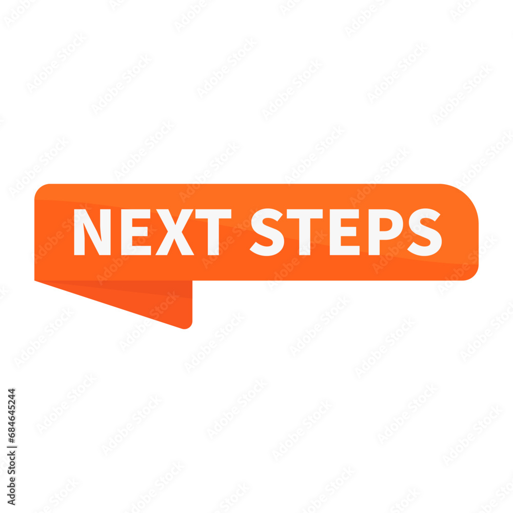 Next Steps In Orange Rectangle Ribbon Shape For Promotion Social Media Business Marketing Information
Next Steps In Orange Rectangle Ribbon Shape For Promotion Social Media Business Marketing Information