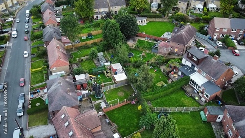 Sheffield Grenoside Houses Street View Drone