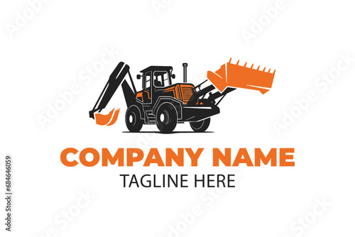 Krane logo, Machinery logo, Construction logo, Road construction logo