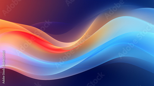 futuristic abstract with vibrant colors and dynamic motion