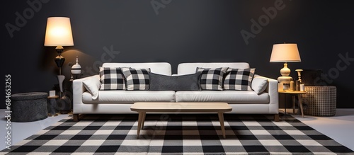 Contemporary living room wi...