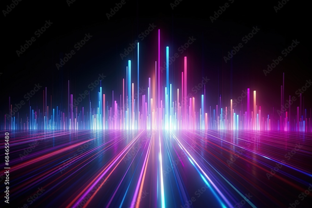 abstract futuristic background with pink blue glowing neon moving high speed wave lines and bokeh lights. Data transfer concept Fantastic wallpaper abstract futuristic background with pink blue glowing neon moving high speed wave lines and bokeh lights. Data transfer concept Fantastic wallpaper