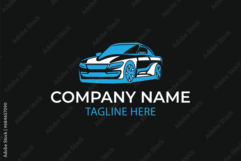 Car rental, Car washing, Car selling logo