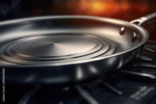 Frying Pan on Stove