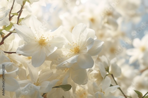 White Flowers on Tree