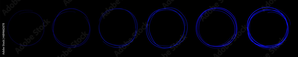 Set of hand drawn sketchy circular scribble circles , pencil or pen handwritten. Collection of isolated doodle design elements for logo, sign, emblem, frame, border. Abstract vector illustration. Set of hand drawn sketchy circular scribble circles , pencil or pen handwritten. Collection of isolated doodle design elements for logo, sign, emblem, frame, border. Abstract vector illustration.