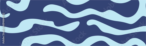 Striped vector seamless pattern. Vector illustration. Shape and movement background, abstract wallpaper.