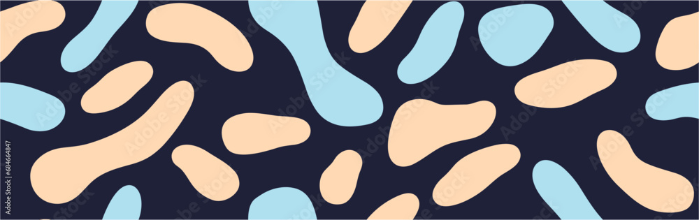 Abstract background style, abstract shapes wallpaper. Modern pattern. Abstract vector spotty seamless pattern. Vector. Abstract background style, abstract shapes wallpaper. Modern pattern. Abstract vector spotty seamless pattern. Vector.