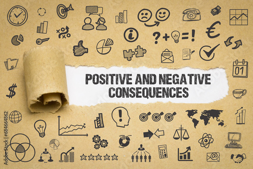 Positive and Negative Consequences photo