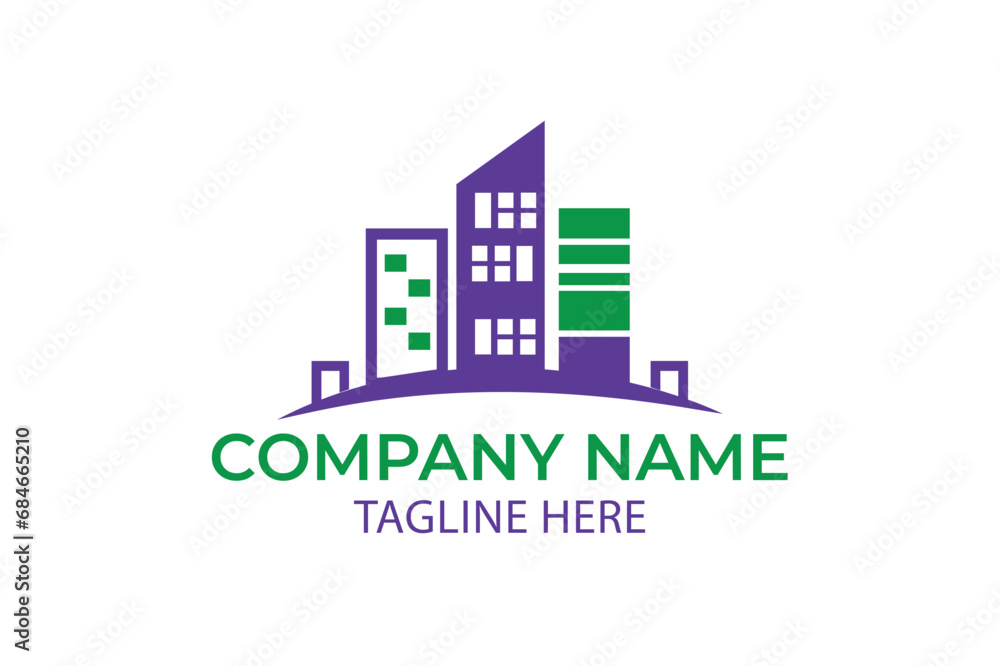 Trading company icon logo