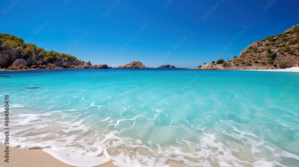 A Perfect Beach Day. Generative Ai A Perfect Beach Day. Generative Ai