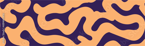 Vector illustration. Seamless Zebra Stripe Background Pattern. Leopard skin pattern. Vector and illustration design. Animal skin.