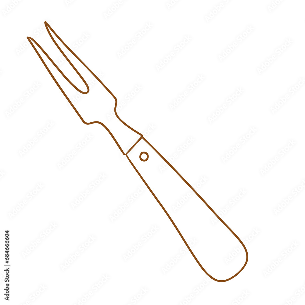 kitchenware_doodle_handdrawing_2 top knife kitchenware_doodle_handdrawing_2 top knife