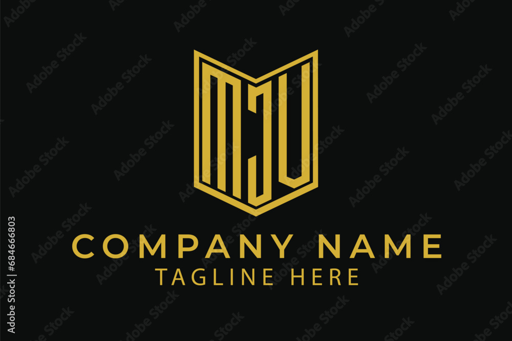 MJU, MJU monogram, mju lettermark, Letters, mju, Monogram, Logo