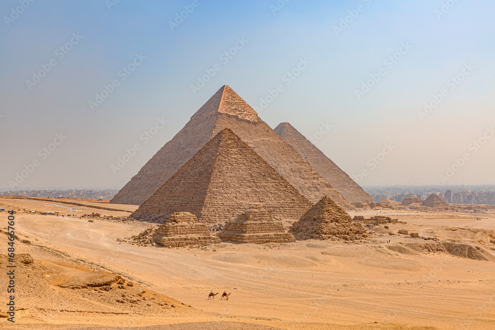The Pyramid of Cairo, Egypt