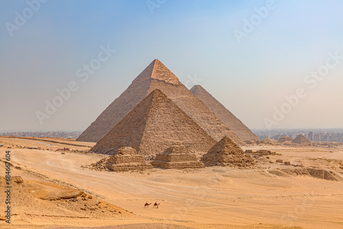The Pyramid of Cairo  Egypt