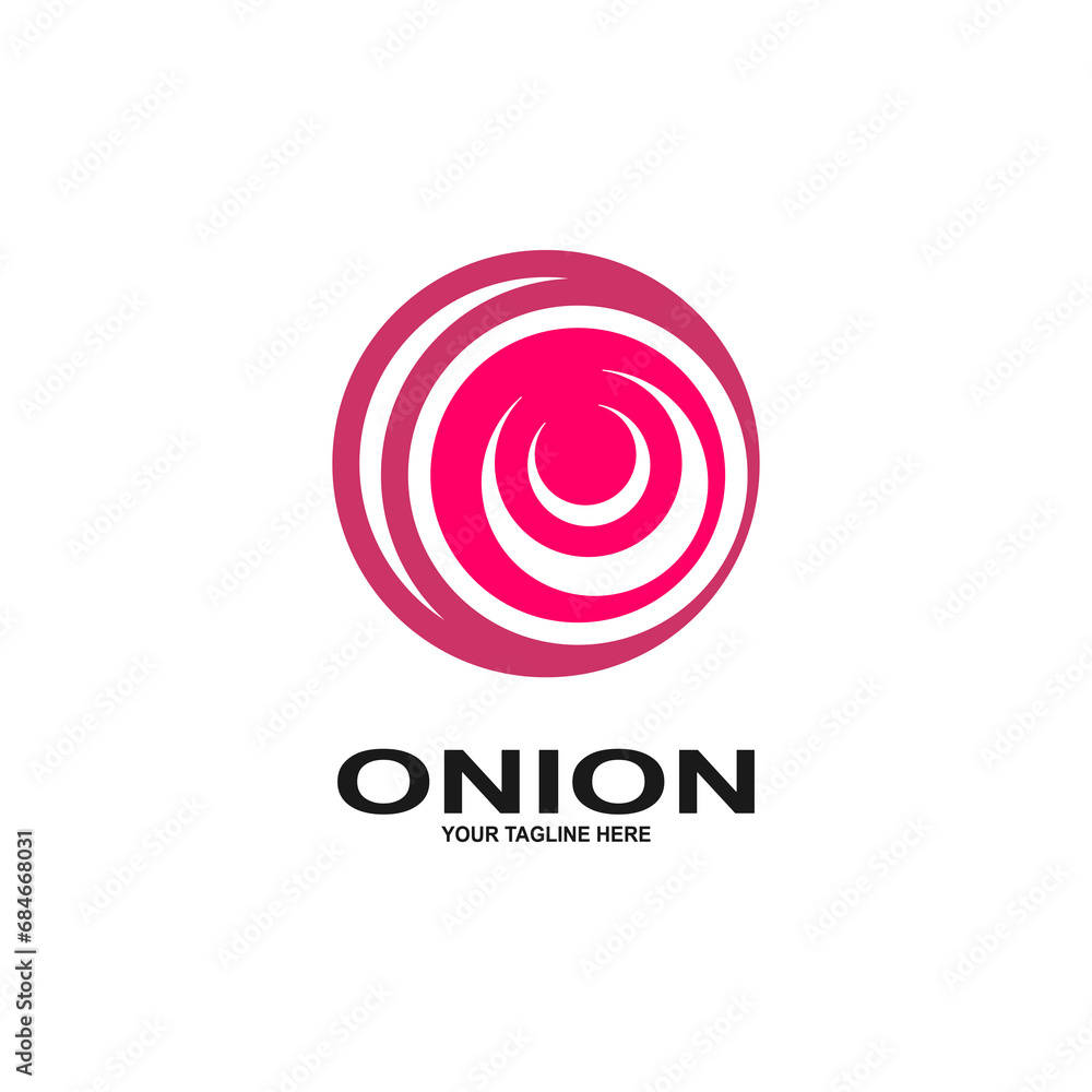 Onion logo. Onion icon. Onion vector illustration. Onion logo. Onion icon. Onion vector illustration.