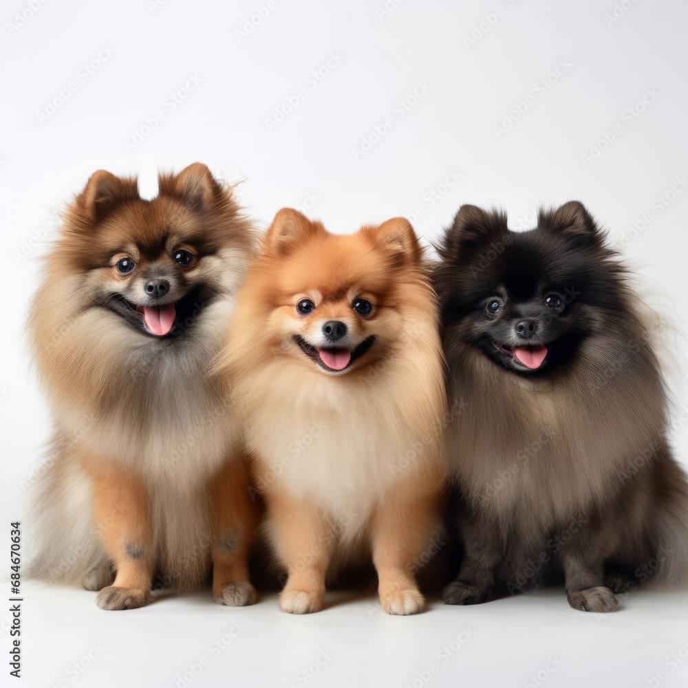 Three Adorable Canine Companions Strike a Pose
