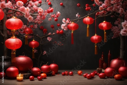 Happy Chinese New Year Background.