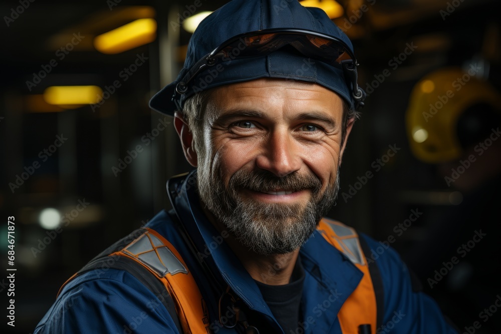 Guy in an engineer role with a hard hat, showcased in a portrait-style composition. Guy in an engineer role with a hard hat, showcased in a portrait-style composition.
