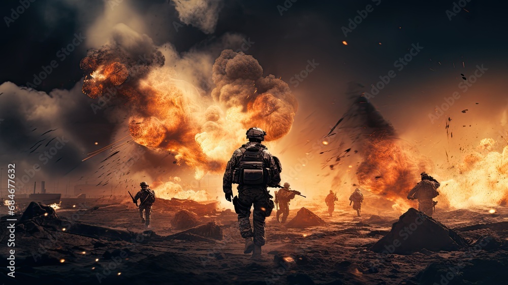 War between the army War between the army