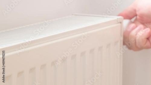 Wallpaper Mural Temperature control in the house. Water radiators for heating Torontodigital.ca