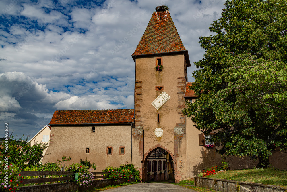 Fototapeta premium Ammerschwihr, Haute-Rhin, France
